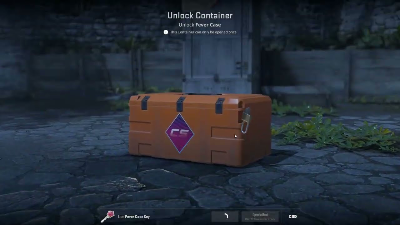 Opening a CS2 case until a Gold appears.... DAY 866