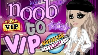 NOOB TO VIP ON NEW TR ACCOUNT| 1 YEAR STAR VIP! | MOVIESTARPLANET screenshot 2