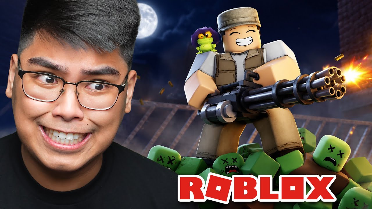 Playing SURVIVE ZOMBIE ARENA for the first time
