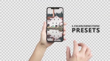 iPhone Xs MAX - After Effects Project Template