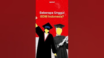 Seberapa Unggul SDM Indonesia ya? 🤔 #sdmindonesia #pekerjaindonesia #shorts