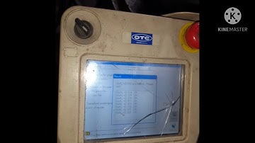 #TCP  AND MASTRING  OTC ROBOT