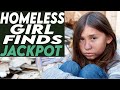 Homeless Girl Finds Jackpot, You Won’t Believe What Happens Next!