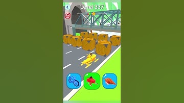Shape Shifting 2 Gameplay Master Level#337 iOS, Android Games Car Racing #virlashort #shapeshifting
