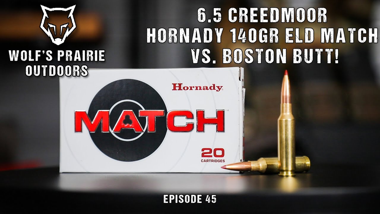6.5 Creedmoor Hornady 140gr. ELD Match - Ballistic Test