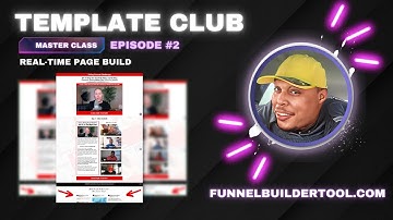 How To Build a Landing Page From Scratch  - HBA Funnel Builder Tool