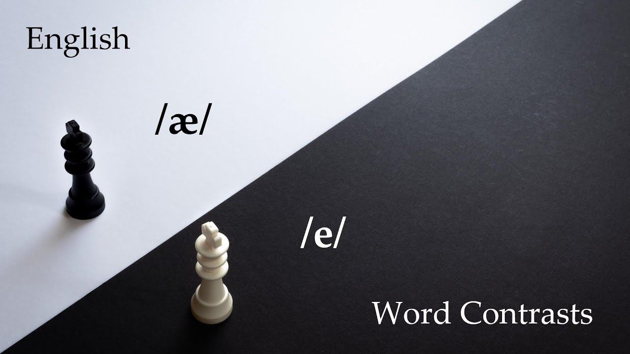 How to pronounce /æ/ and /e/ in English #minimalpairs #pronunciation # ...