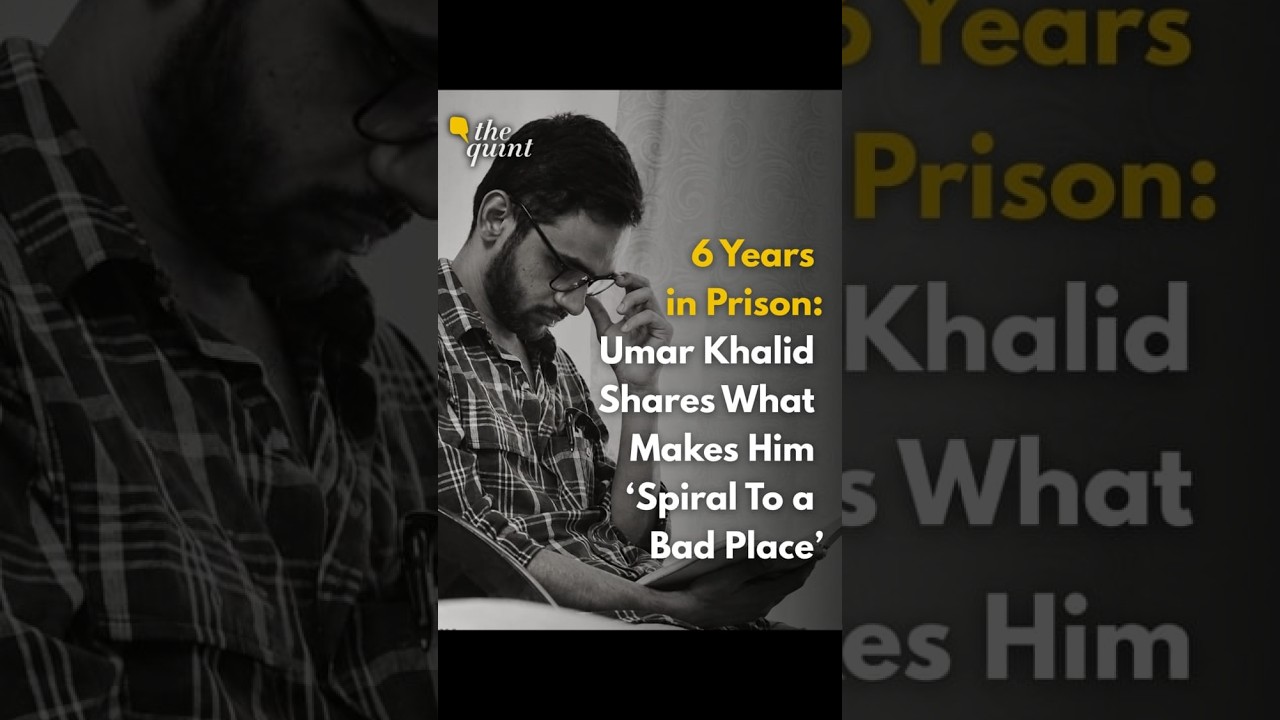 6 Years in Prison: Umar Khalid Shares What Makes Him 'Spiral to a Bad Place' | The Quint