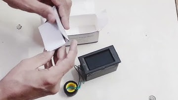 amiciSense Energy Meter Digital |Multimeter| 6in1, 80V-300V AC 100A Power Meter Multi-Colour Display