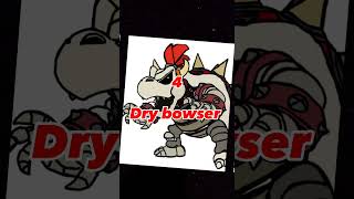 my top 10 favourite mario characters 2023