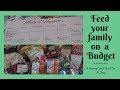 Feed your family on a budget- Food Shop and Meal Plan