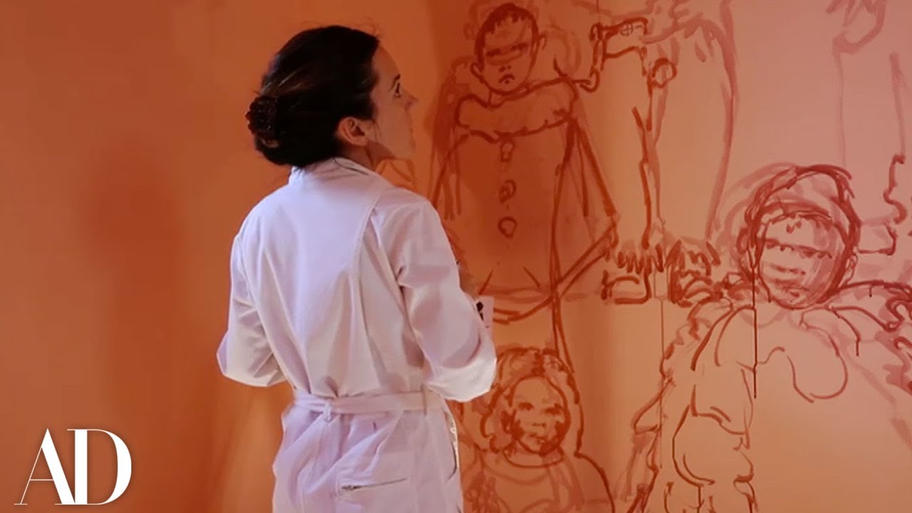 Pierre Yovanovitch Unveils Fresco in his Provence Chapel | Architectural Digest