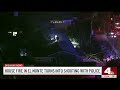 El Monte house fire response interrupted by gunfire, one hospitalized