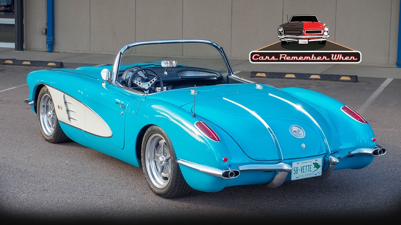 1958 Corvette Restomod Art Morrison Chassis LS3 V8 SOLD - YouTube
