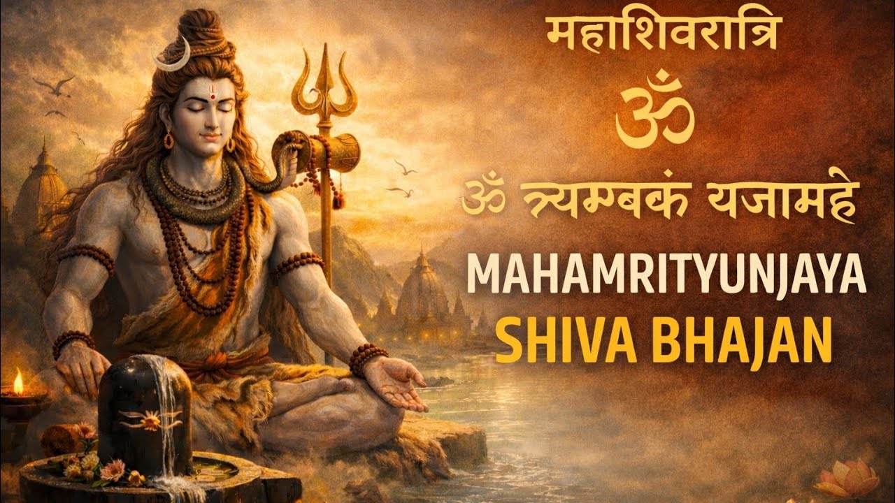 शिव महामृत्युंजय मंत्र भजन | शांति, आरोग्य और कृपा के लिए दिव्य जप।।🙏