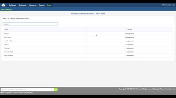 ThinkWave School Admin Software Staff Gradebook | Assignment Options