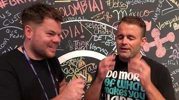 Inbound18 in Boston: happy to catch up with Luke Summerfield (HubSpot)