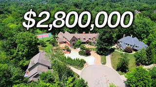 $3M West Chester Estate With an Indoor Pool & Tennis Court