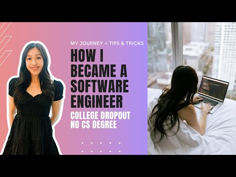 How I Became A Software Engineer With No Experience Or Degree | My Experience + Tips