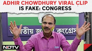 West Bengal News | Viral Clip Of Adhir Chowdhury Saying ‘Vote For BJP’ Is Fake: Congress