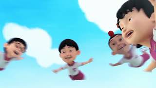 Upin Ipin Funny Frog Jump Song|Upin Ipin Main Lompat Katak 🐸✨