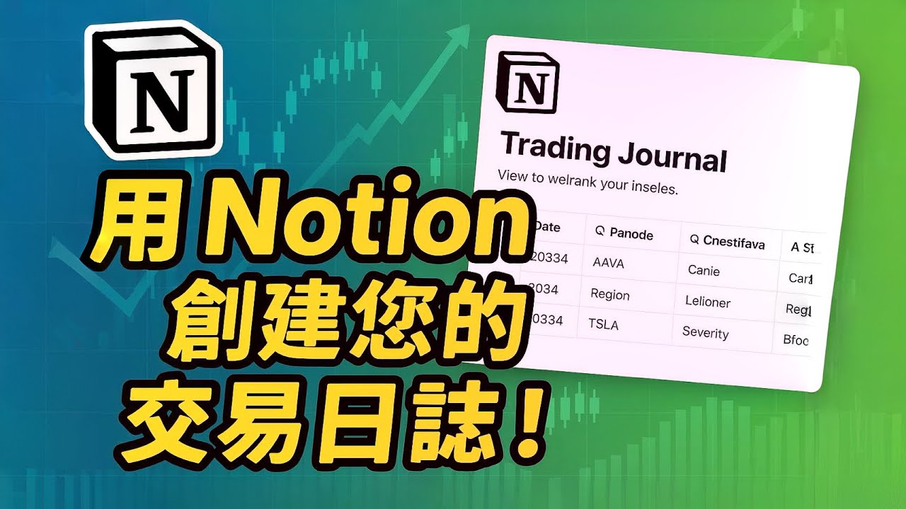 用Notion 創建您的交易日誌