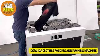 👕 Game-Changer for Garment Factories! RDS-2 Folding Machine in Action ✨