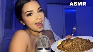 #ASMR - DÉGUSTATION SAUCISSES LENTILLES 😴