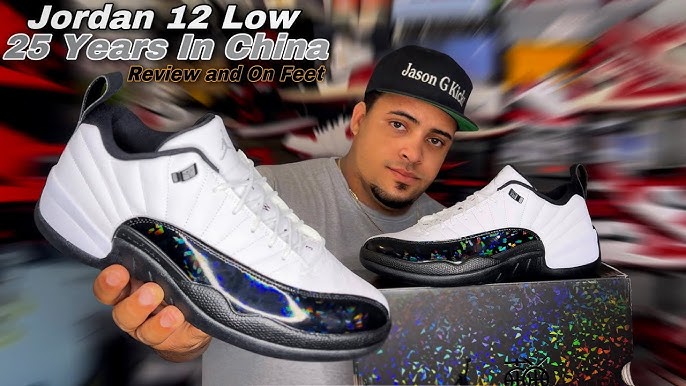 Jordan 12 Low 25 Years In China – Moneykickz