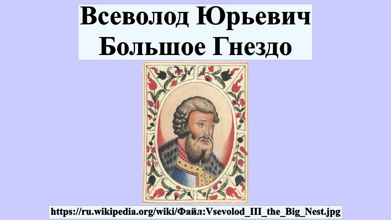 Реферат: Церковная политика великого князя Владимирского Андрея Боголюбского