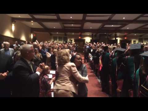 Central Michigan University's first ever College of Medicine commencement