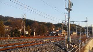 いろいろきれいになったね！103系！　廃車回送からの劇的な復活！？　踏切カンカン Railroad crossing sound JR 奈良線　複線化　玉水　～　山城多賀　複線化　2021/1/13