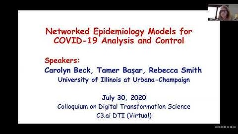 Carolyn Beck, Tamer Basar, Becky Smith: Networked Epidemiology Models for COVID-19 Analysis  Control