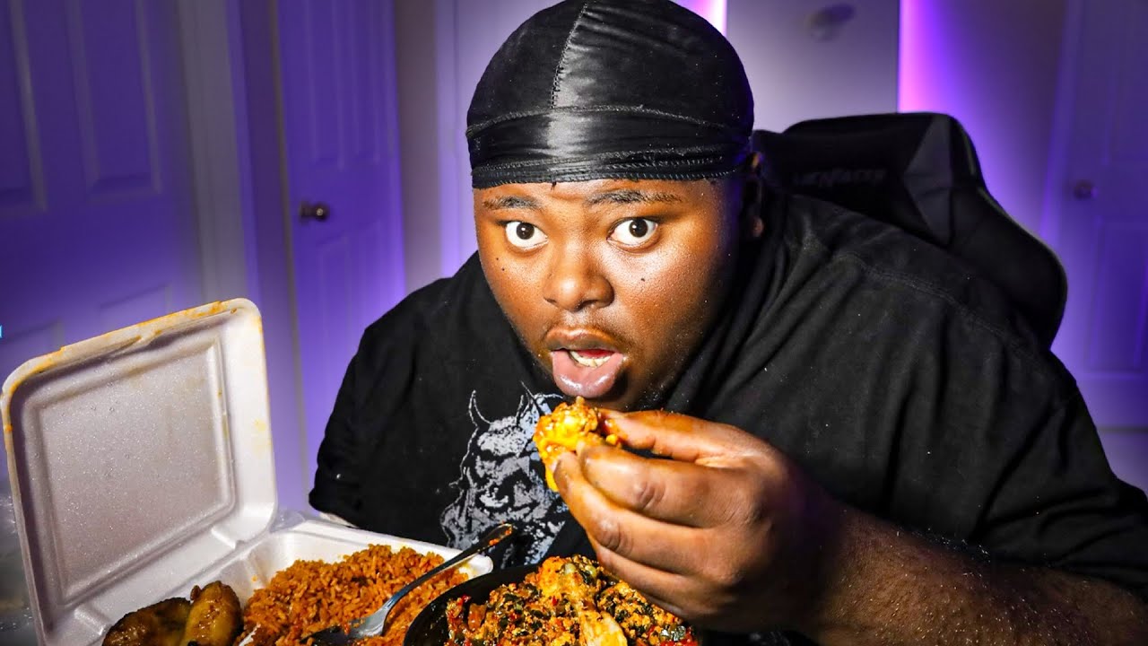 TRYING WEST AFRICA FOOD FOR THE FIRST TIME 😨😱 | Noneck Jay