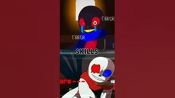 Fatal Error Vs Error #edit #shorts #sansaus #errorsans #fatalerrorsans