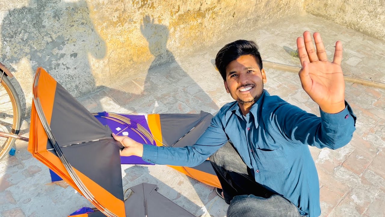 Unboxing premium kites for basant 2025 🔥patangbazi on sunday ❤️nitishpal13