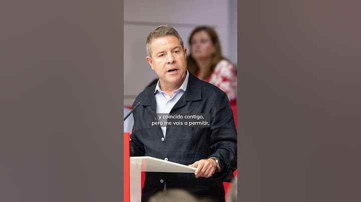 Tensión entre Puente y Page en el Comité Federal del PSOE: "Es un ejercicio de hipocresía" #shots