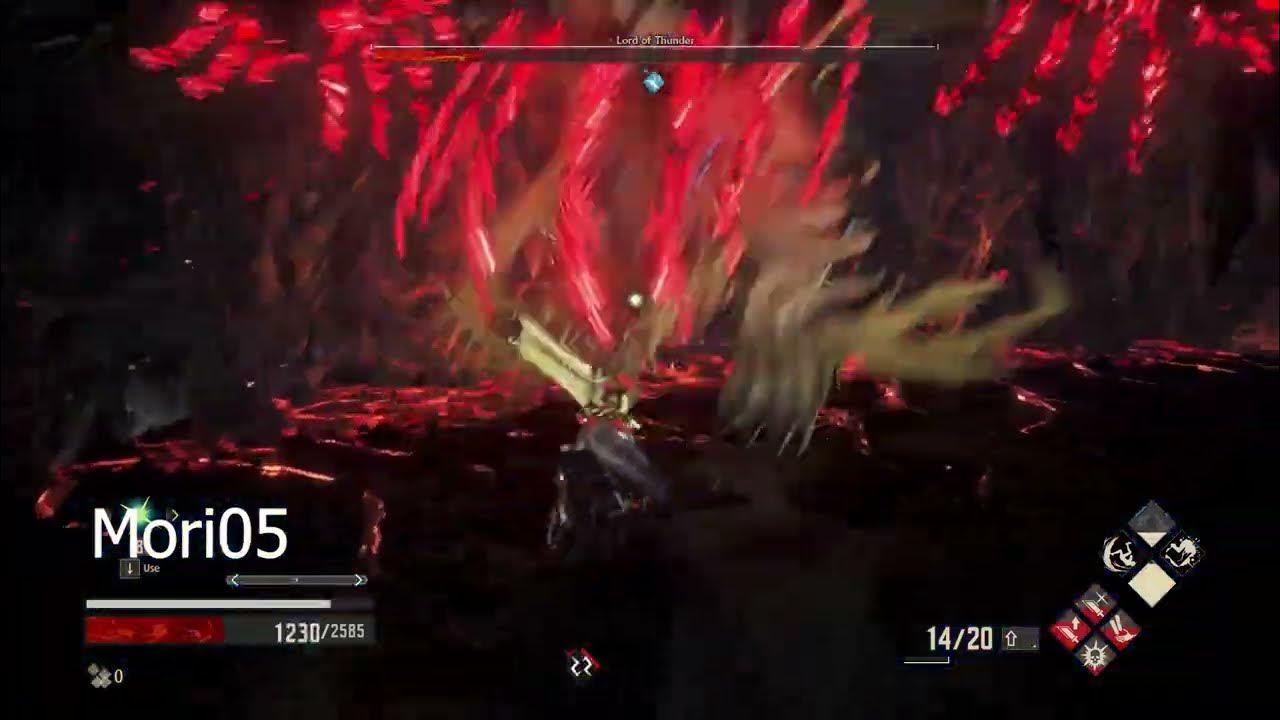 Code Vein 2H Melee Build. Chunks NG++ bosses! : r/codevein