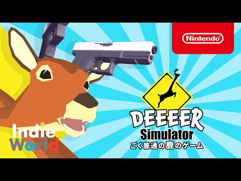 ごく普通の鹿のゲーム DEEEER Simulator [Indie World 2021.12.16]