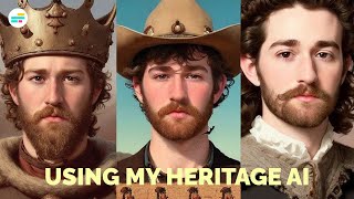 How to Do the AI Time Machine Historical Selfies Trend on TikTok (MyHeritage Photos)