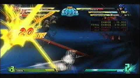 Marvel vs Capcom 3: X-23 throw reset combo