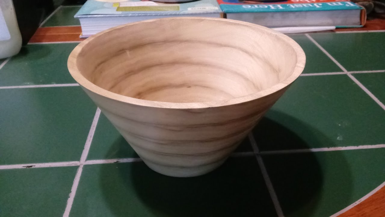 Making a Scroll Saw Bowl, Or The Problem With Poplar YouTube