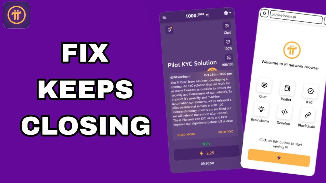 How To Fix And Solve Keeps Closing On Pi Network App | Final Solution ...
