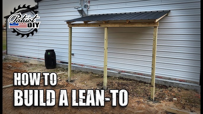 Step-by-step Guide Building A Lean-to On An 2024