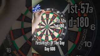 first Visits Of The Day 606 #darts #pdc #lukelittler #dartsreviews #180 #dartschallenge #wdf #bdo