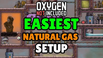 Easiest Natural Gas Geyser Setup In Oxygen Not Included