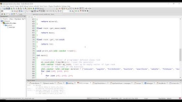 Using a Vector of a Programmer Defined Class and random in C++