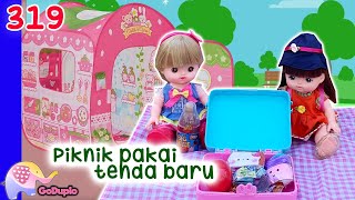 Mainan Boneka 319 Rena dan Nene Piknik Pakai Tenda Baru - Goduplo TV