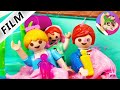 Playmobil film magyar | Julian, Emma &amp; Hannah DIY SZLÁJMRECEPTJE! | szlájmmal teli medence | sorozat