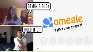 Asking Strangers on Omegle their WORST Zodiac Relationships.